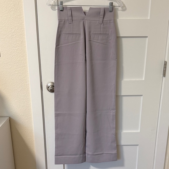 Love Bonito High Rise Lavender Wide-Leg Trousers size XS - Picture 7 of 12